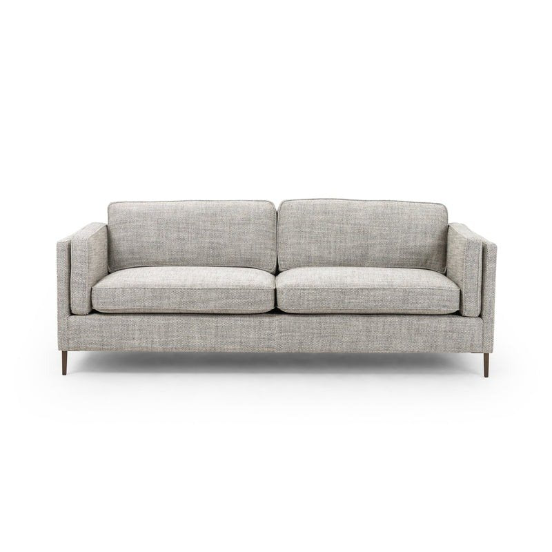 Eden Cushion Sofa – Premium Mid‑Century Leather Upholstery
