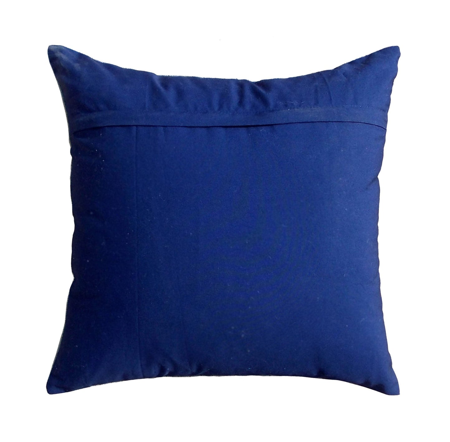 Gondal Art Linen Pillow Cover with Peacock Motif Handcrafted 16x16