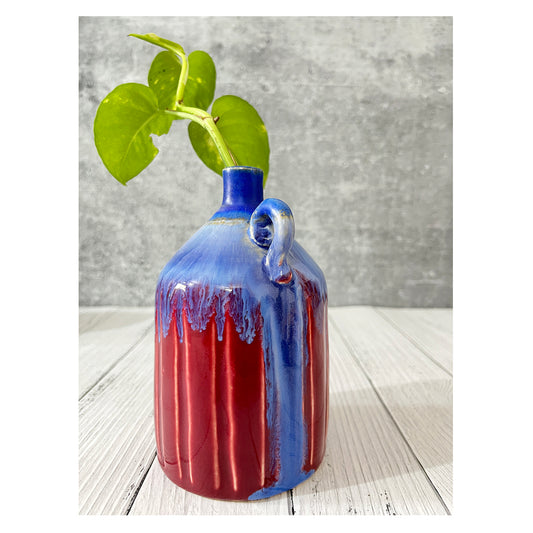 Dazzling Ruby - Ceramic Vase