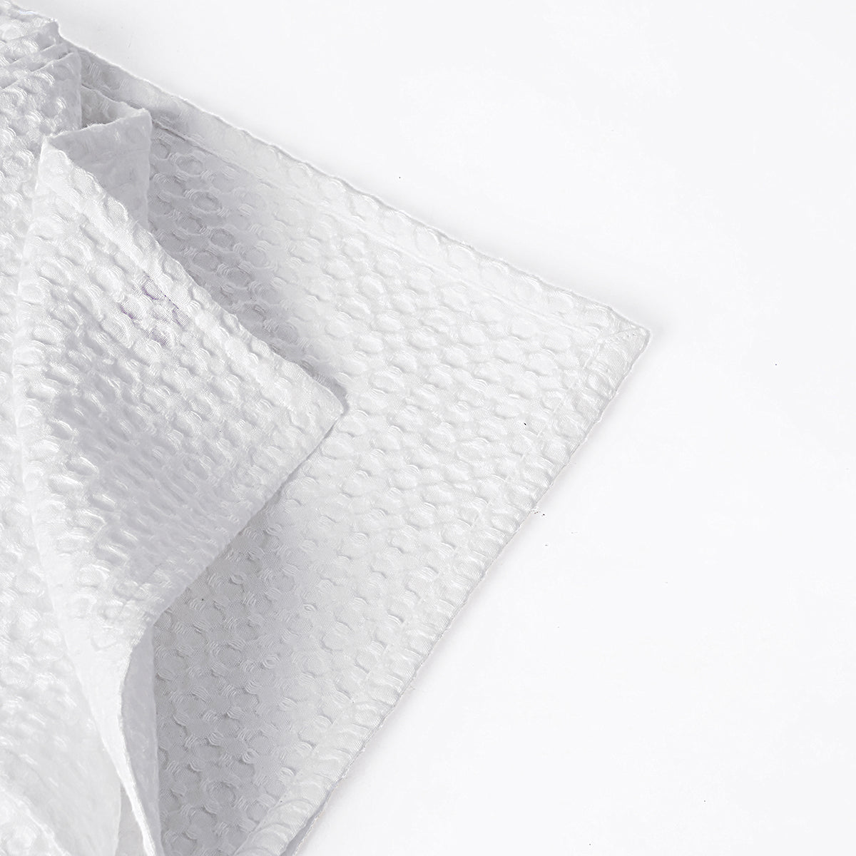 Premium White Waffle Cotton Throw Blanket Soft 50x60 Inch Luxury