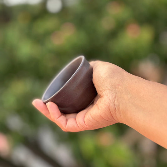 Elegant Mini Dessert Bowls Set of 6 – Stoneware Matte Finish