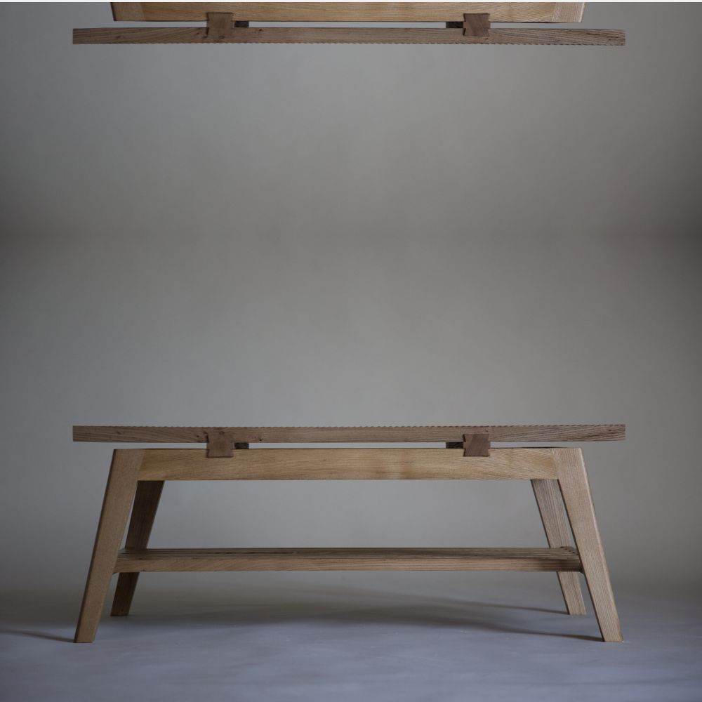 Acacia Solid Wood Coffee Table