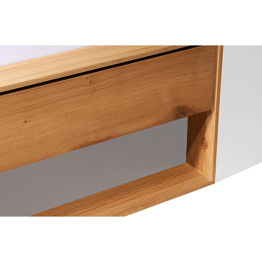 Nordic Acacia King Size Bed – Natural Finish, Premium Acacia Wood