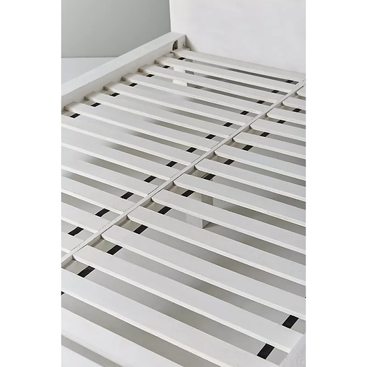 Handcarved Low-Profile King Size Lombok Bed in Mango Wood