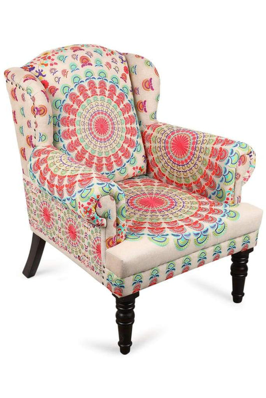 Maria arm chair side view