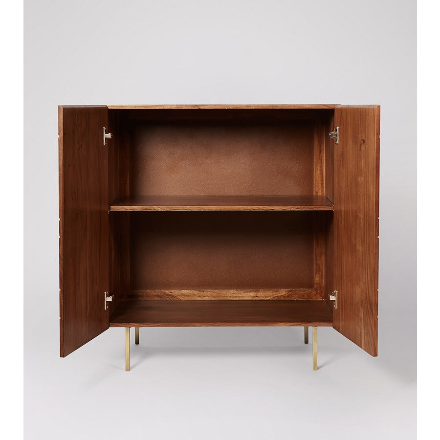 Brass Inlay Sideboard