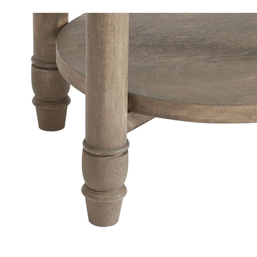 Marble Round Nightstand