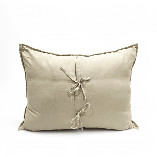 Sandstone Handmade Kantha Cotton Quilted Pillow Cases Multiple Sizes