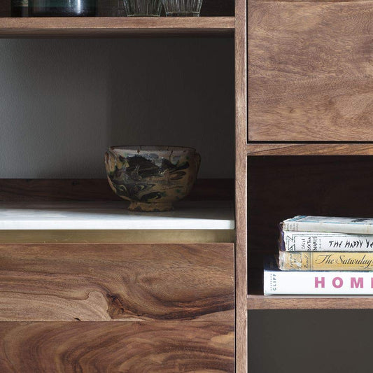 Solid Wood Book Shelf