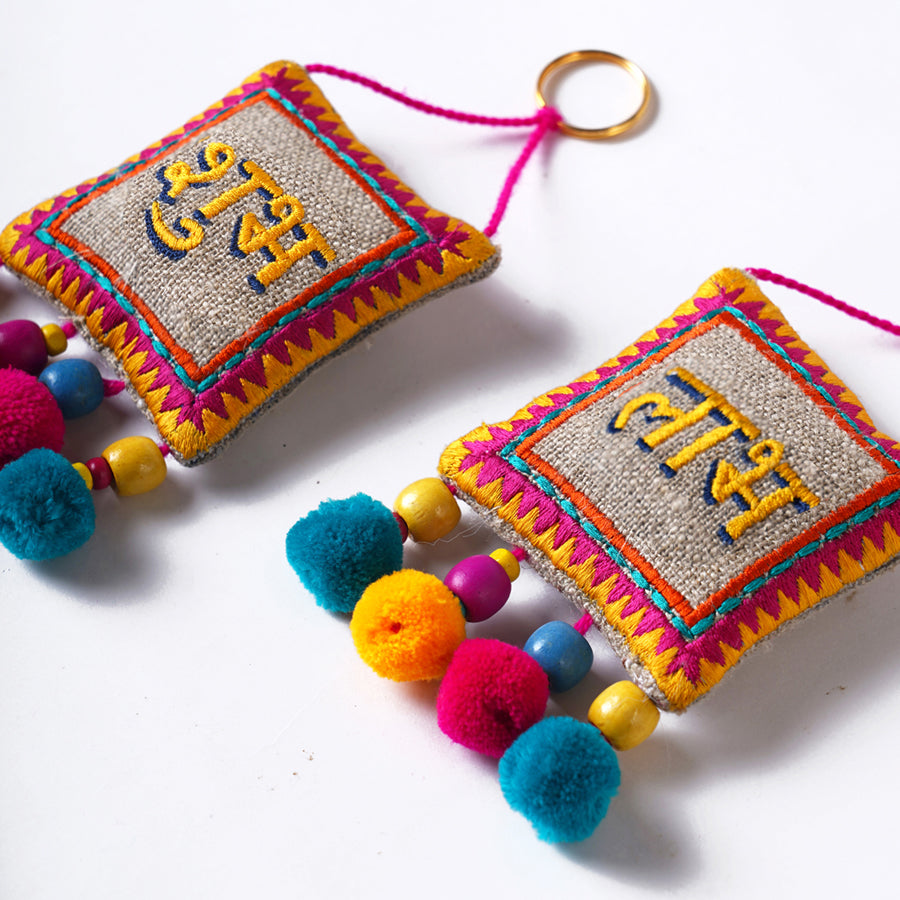 Diwali gift pack - lakshmi charan and shubh labh decor