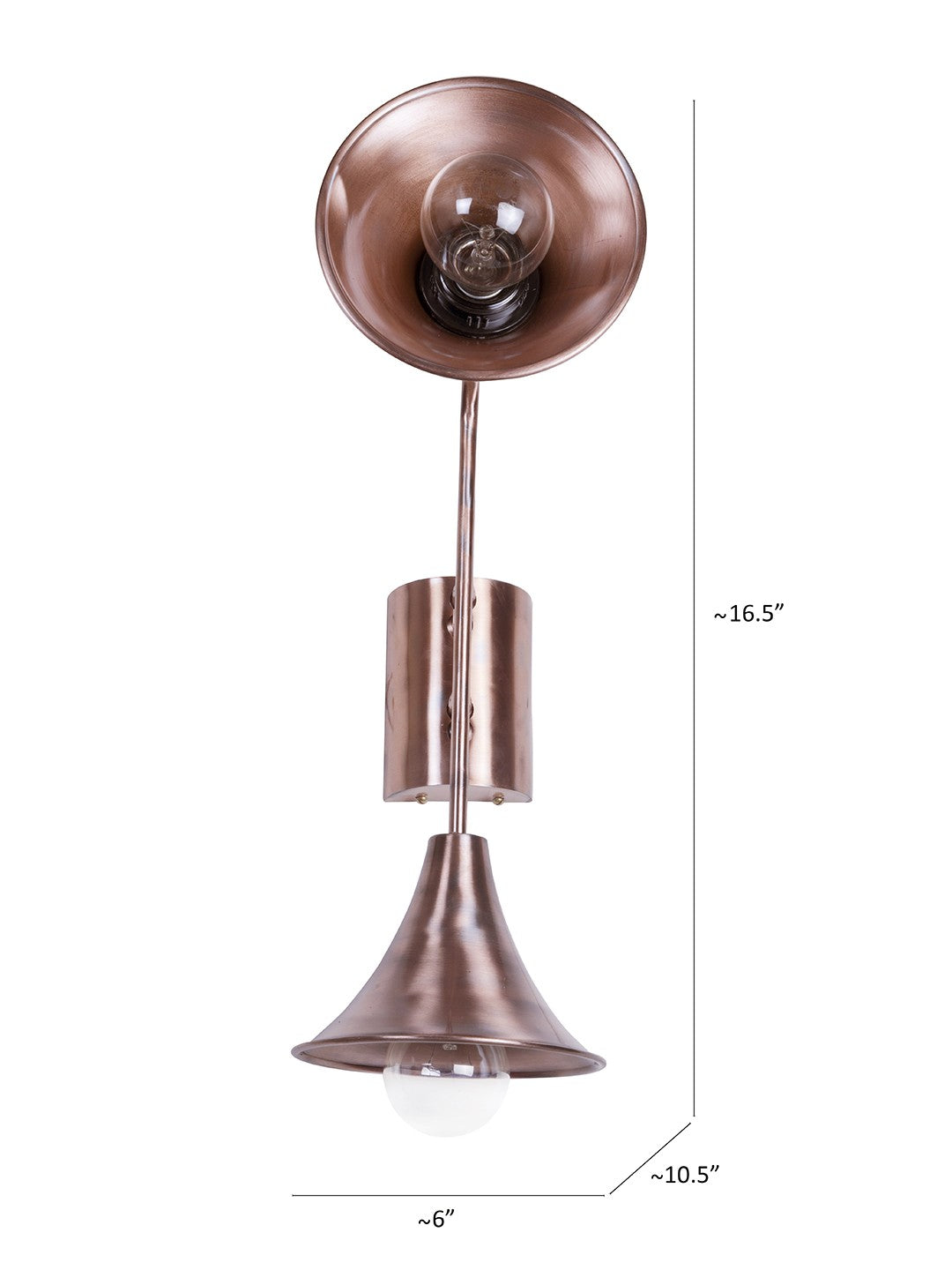 Jazz Trumpet Double Wall Light