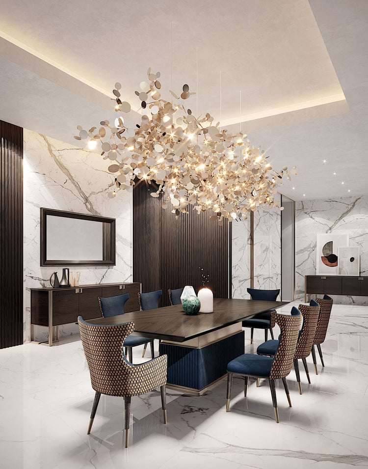 Designer Luxury Dining Tables Online in India | Modern Wooden Dining Tables
