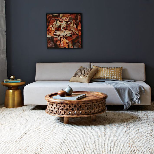 hand crafted coffee table