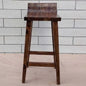 Solid Sheesham Wood Mac Bar Chair – Premium Indoor Bar Stool