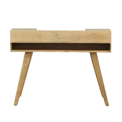 Solid Mango Wood Multi‑Color Rino Study Desk with Five Drawers