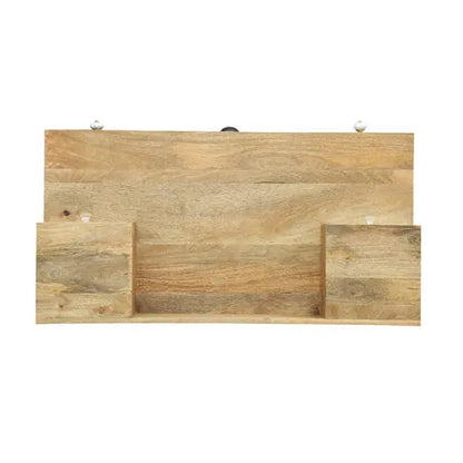 Solid Mango Wood Multi‑Color Rino Study Desk with Five Drawers