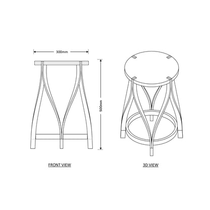 Lotus Stool (Small)