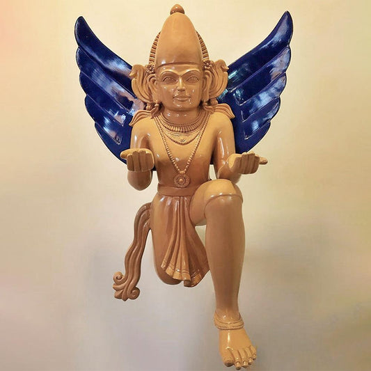 Large Handcrafted Garuda Sculpture FRP PU Divine Wall Art