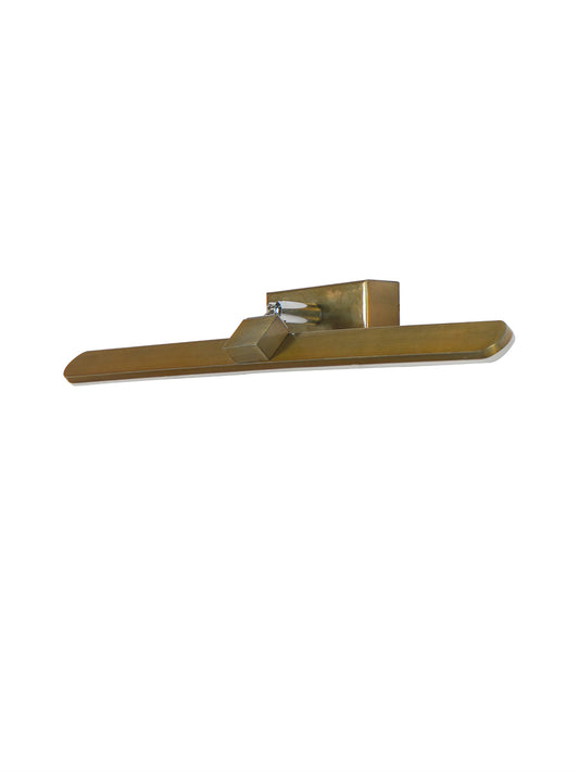 Gold Sleek Aluminium Bar 12W Warm White LED Picture/Vanity Light
