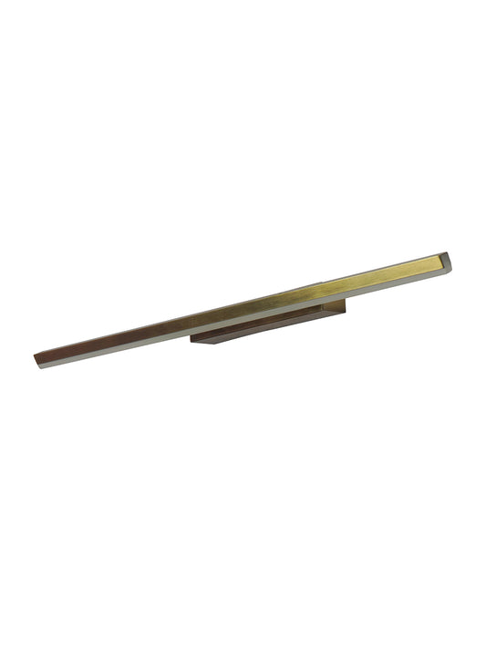 Modern Sleek 24 Inch Aluminium Bar 18W Warm White LED Picture/Vanity Light