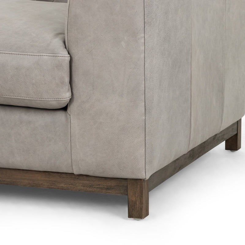 Alec Cushion Sofa – Queen Size Premium Leather Sofa