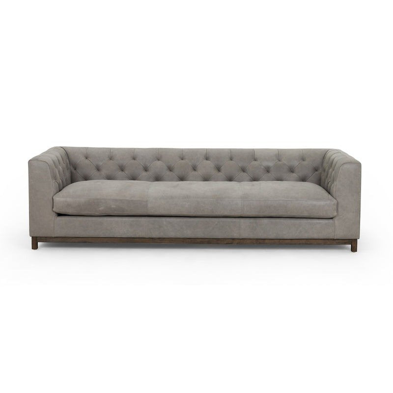 Alec Cushion Sofa – Queen Size Premium Leather Sofa