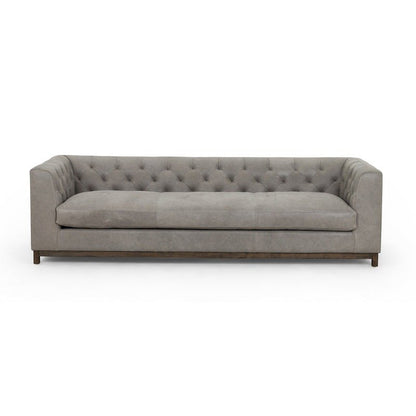 Alec Cushion Sofa – Queen Size Premium Leather Sofa