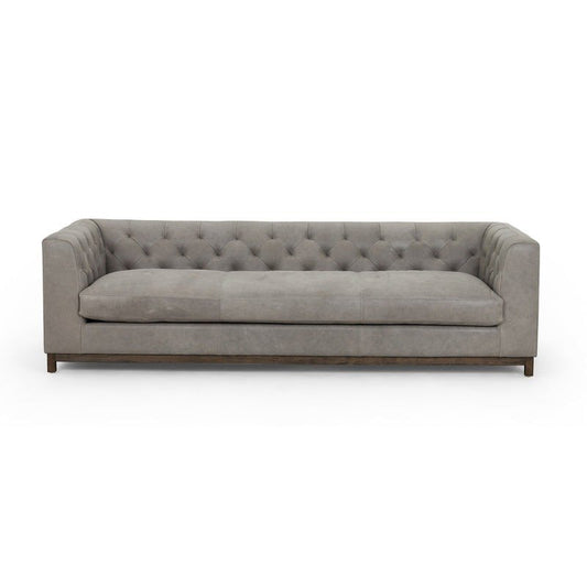 Alec Cushion Sofa – Queen Size Premium Leather Sofa