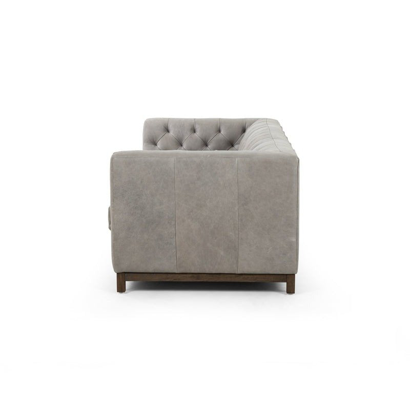 Alec Cushion Sofa – Queen Size Premium Leather Sofa