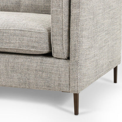 Eden Cushion Sofa – Premium Mid‑Century Leather Upholstery