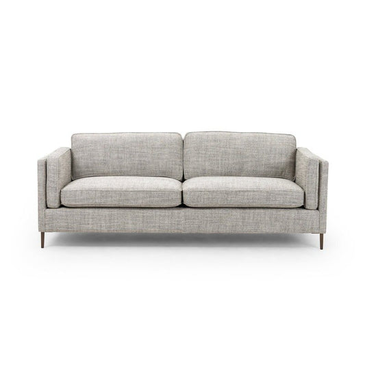 Eden Cushion Sofa – Premium Mid‑Century Leather Upholstery