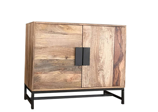 Wooden Sideboard for Bed Room | Sideboard Cabinet Living Room with 3 Drawers | Mango Wood
