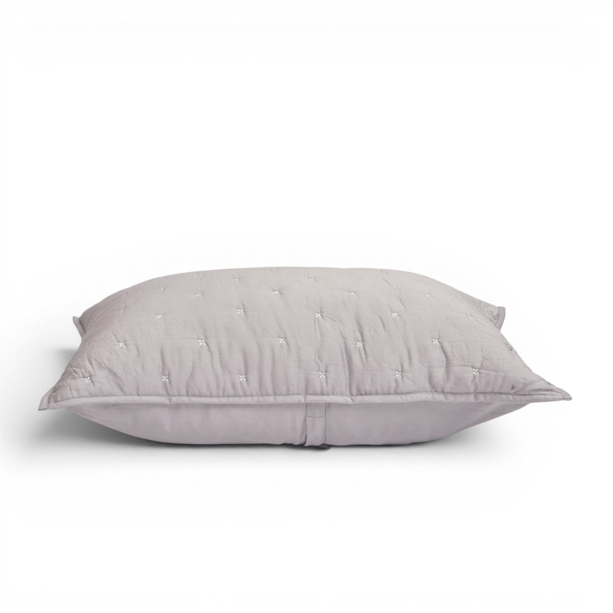Concrete Grey 300TC Fine Cotton Quilted Pillow Case