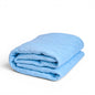 Sky Blue 300TC Fine Cotton Quilt – Diamond Pattern Tuck Quilting