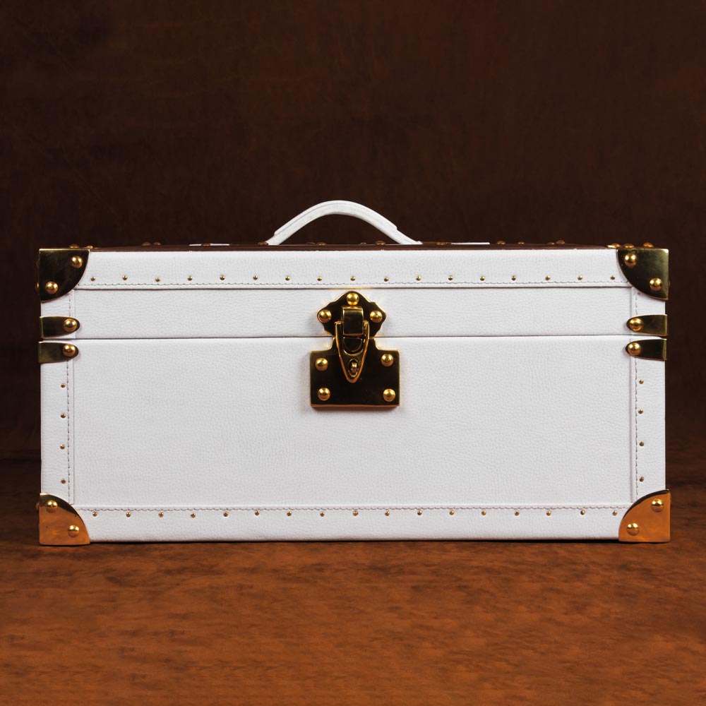 Pearl Haute Luxury Watch Trunk – Premium Vegan Leather Storage for Watches