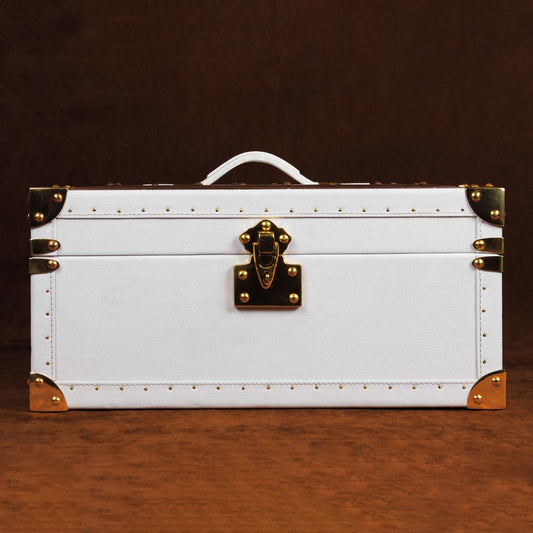 Pearl Haute Luxury Watch Trunk – Premium Vegan Leather Storage for Watches