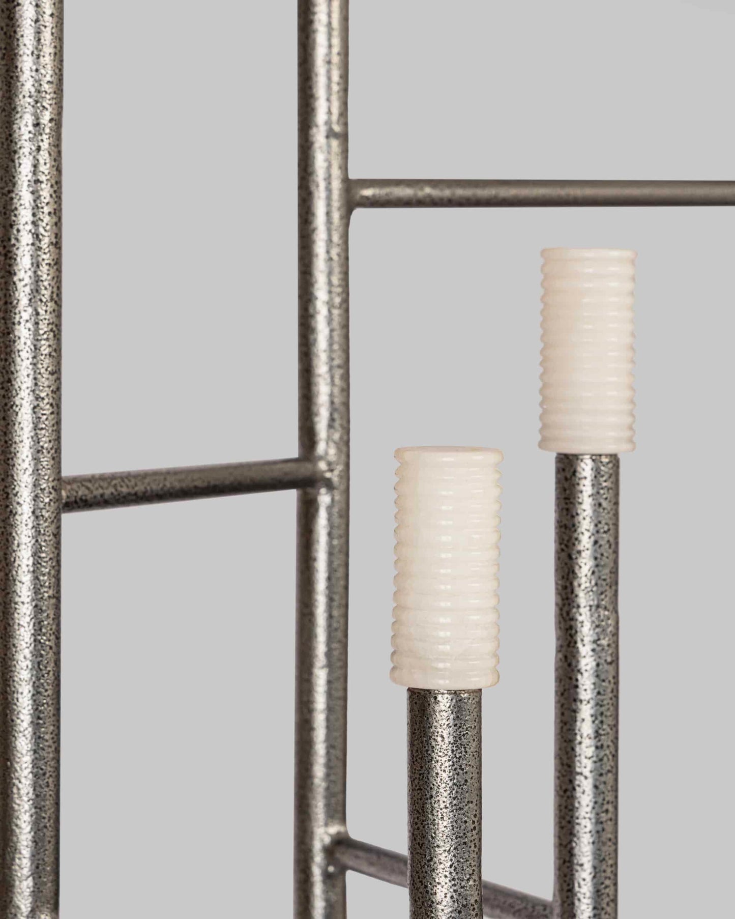 Siri Lux Floating Alabaster Stone Floor Lamp – Modern Bauhaus Design