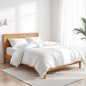 200TC Duvet cover, white premium cotton percale
