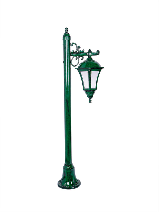 Guiding Lights of Yesteryear: Ornate Bollard & Downward Lamp - Cast a Classic Glow on Walks & Drives
