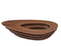 Modern Walnut Interstice Coffee Table – Unique Boat Frame Design with Steel Connectors