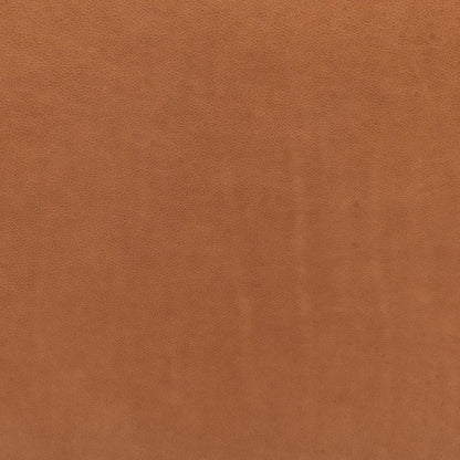 Camille Cushion Sofa Premium Camel Leather Solid Wood 3-Seater