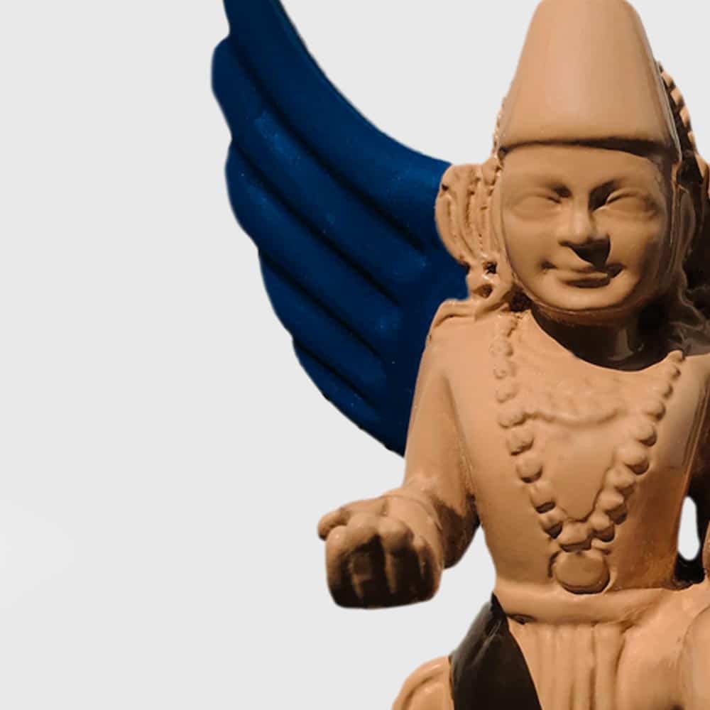 Handcrafted Small Garuda Sculpture – Divine FRP Wall-Mount