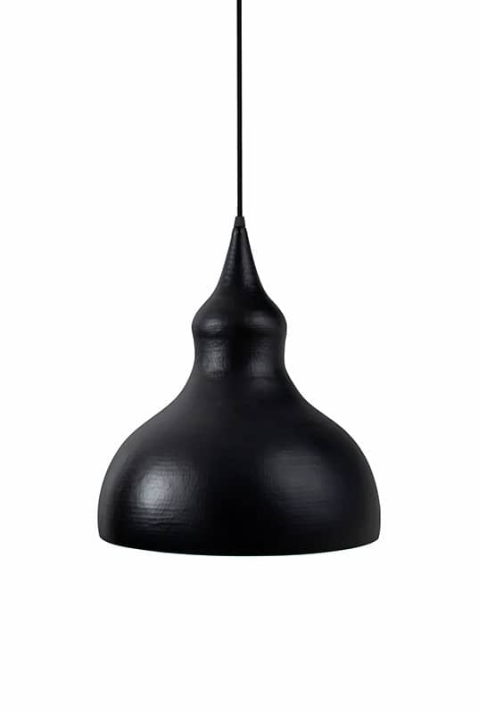 Tumba Brass Pendant Light – Antique Matte Black & Gold Finish
