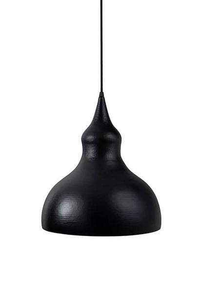 Tumba Brass Pendant Light – Antique Matte Black & Gold Finish