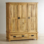 3 door 2 drawer wardrobe