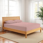 OLD ROSE - 300TC fitted sheet set, premium pure cotton