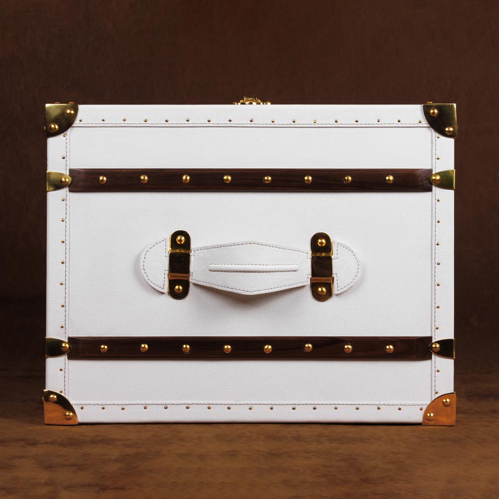 Pearl Haute Luxury Watch Trunk – Premium Vegan Leather Storage for Watches
