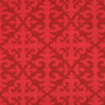 Red Moroccan Print 100% Cotton Christmas Table Cloth – Boho Elegance