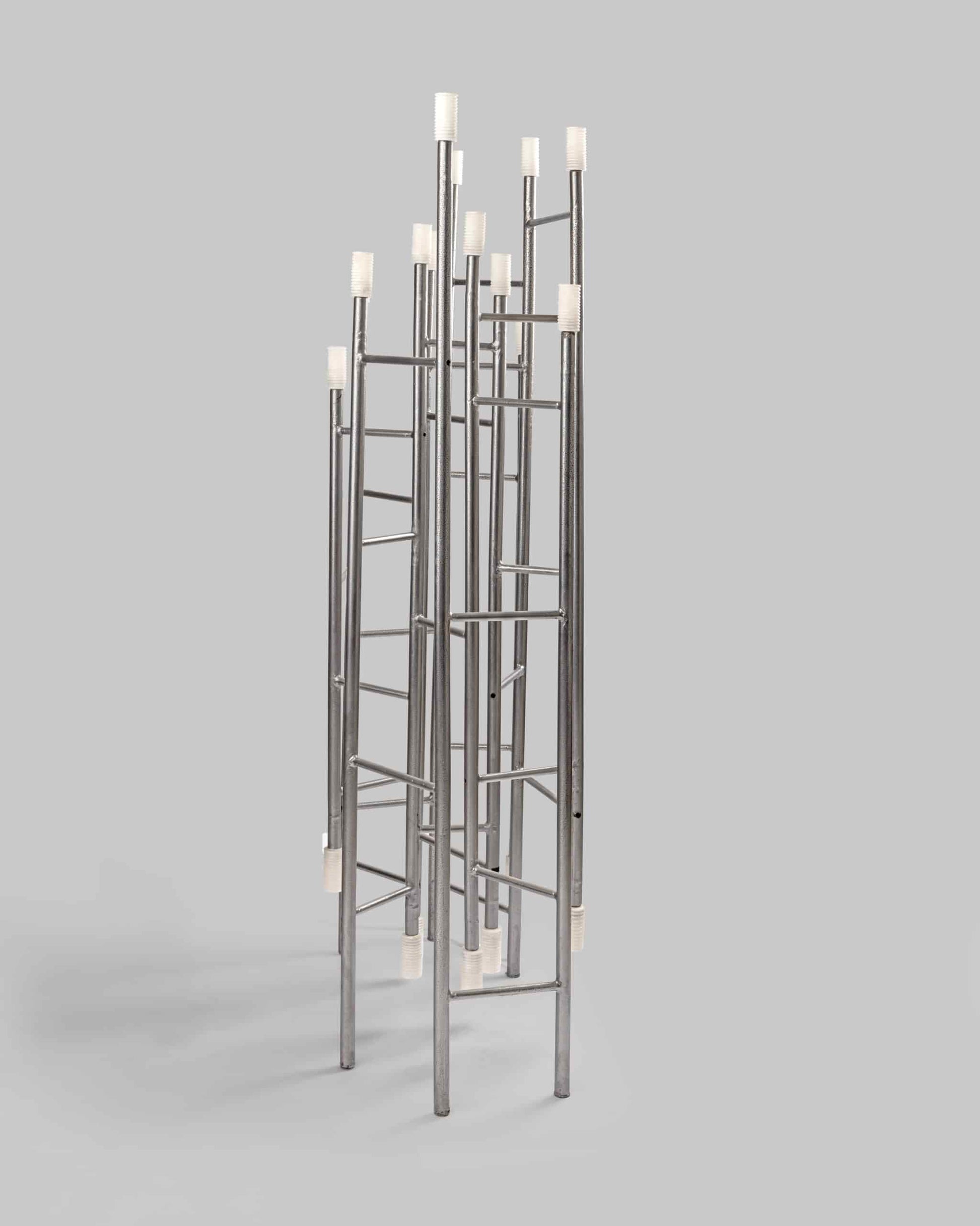Siri Lux Floating Alabaster Stone Floor Lamp – Modern Bauhaus Design