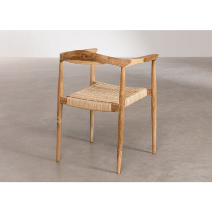 Oval Teak Table Set